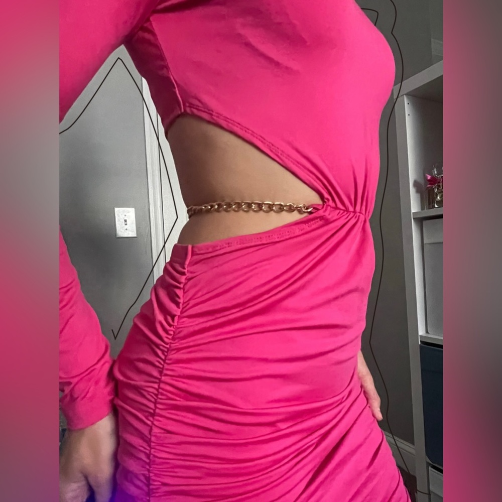 BRAND NEW Cute hot pink dress